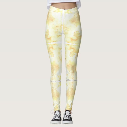Petalen im Sumpf Leggings (Vorderseite)