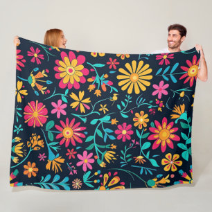Petalen in Harmony 60x80 Fleece Blanket