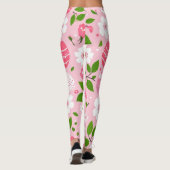 Petalen und gestrichene Eier Leggings (Rückseite)
