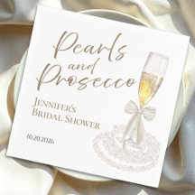 Petalen und Prosecco | Bow Watercolor-Brautparty