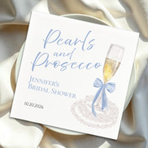 Petalen und Prosecco | Bow Watercolor-Brautparty