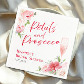 Petalen und Prosecco | Wild Garden Brautparty Serviette