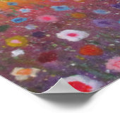 Petalled Skies Poster (Ecke)