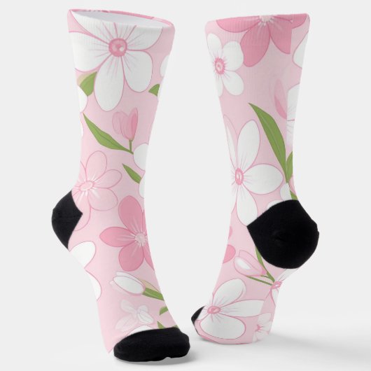 Petallenglocken des Osters Morn Socken (Gewinkelt)