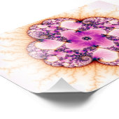 Petallic - Fraktal Art Fotodruck (Ecke)