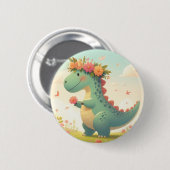 Petalosaurus (Eine neue Art von Dinosaurier) Button (Vorne & Hinten)