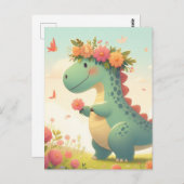 Petalosaurus (Eine neue Art von Dinosaurier) Postkarte (Vorne/Hinten)
