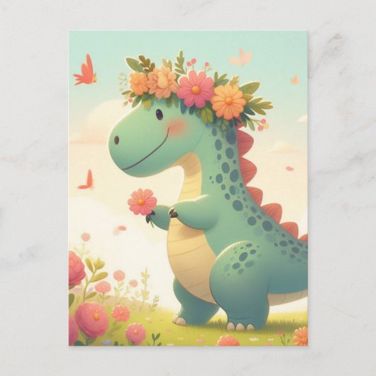 Petalosaurus (Eine neue Art von Dinosaurier) Postkarte (Vorderseite)