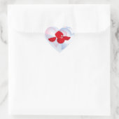 Petalring Herz-Aufkleber (Tasche)