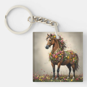 Petals and Hooves: Brawn Horse Fantasy Garden, Schlüsselanhänger