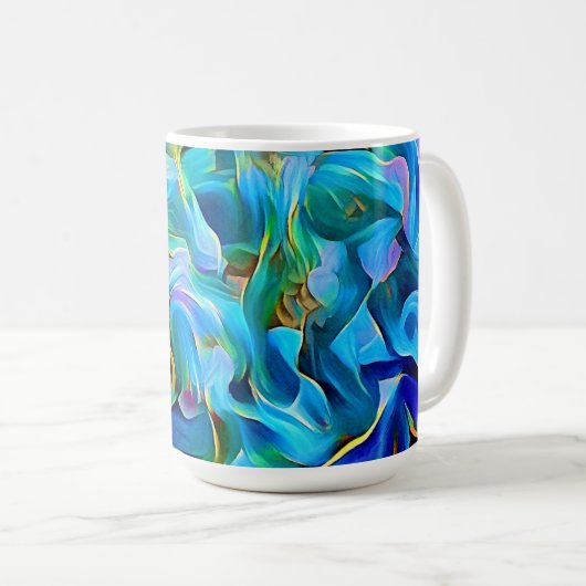 Petals Art Tasse Kaffee Cup (VorderseiteRechts)