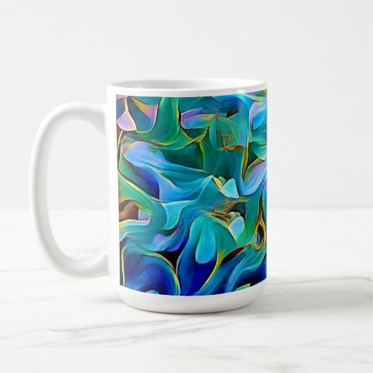 Petals Art Tasse Kaffee Cup (Links)