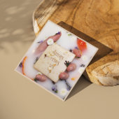 Petals Bath Wellness-Center Business Card Quadratische Visitenkarte