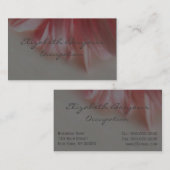 Petals Business Card Visitenkarte (Vorne/Hinten)