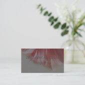 Petals Business Card Visitenkarte (Stehend Vorderseite)