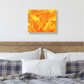Petals Canvas Print Leinwanddruck (Insitu (Schlafzimmer))