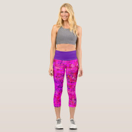 Petals Capri Leggings