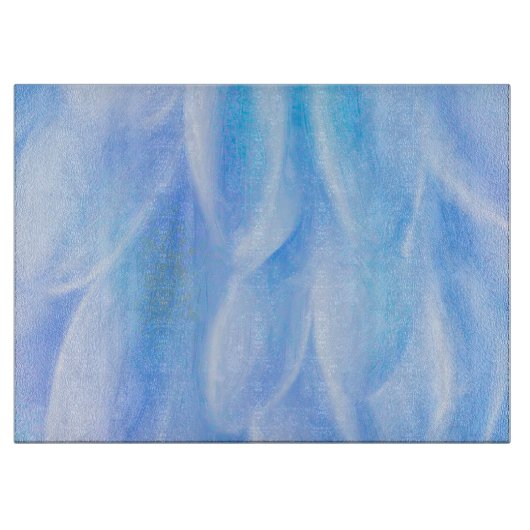 Petals Decorative Glass Cutting Board 15"x11" Schneidebrett (Vorderseite)