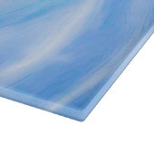 Petals Decorative Glass Cutting Board 15"x11" Schneidebrett (Ecke)