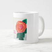 Petals For My Valentine Jumbo-Tasse (Vorderseite Rechts)