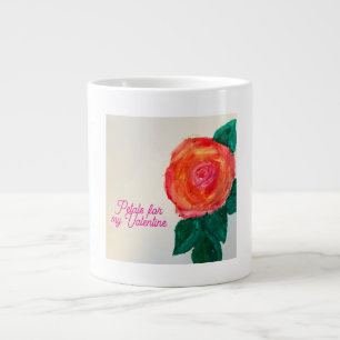 Petals Für Mein Valentinsgruß Jumbo-Tasse