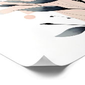 Petals & Geometrie Poster (Ecke)