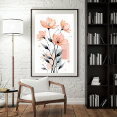 Petals & Geometrie Poster