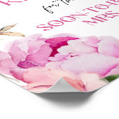 Petals hell rosa Brigade Wie viele Küsse Poster (Ecke)