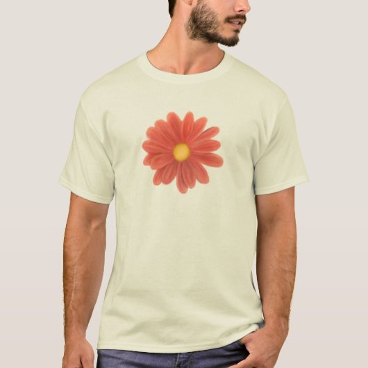 Petals in Motion – Vibrant Flower Graphic T-Shirt (Vorderseite)