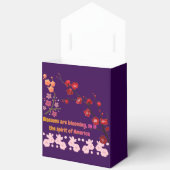 Petals in Pink Harmony dark purple Geschenkschachtel (Offen)
