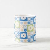 Petals In Silence 06. Blumenmuster. Kaffeetasse (Mittel)