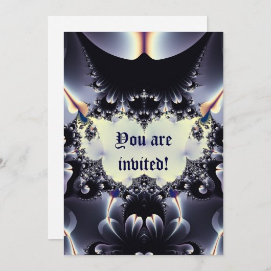 Petals Invite Einladung (Vorne/Hinten)