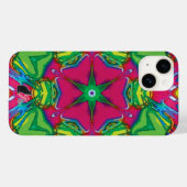 Petals Kaleidoskop Case-Mate iPhone Hülle (Rückseite (Horizontal))