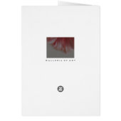 Petals ~ Karte / Einladungen (Hinten)