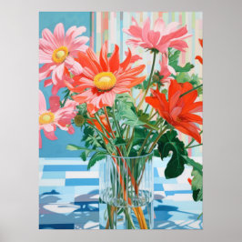 Petals & Light: Ein Tablett Blumenfreude Poster