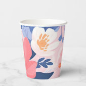 Petals & Picnic Collection Papiertasse Pappbecher (Rückseite)
