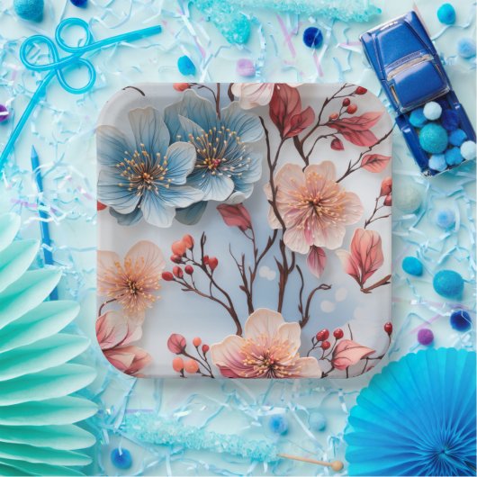 Petals' Pleasure Pappteller (Party)