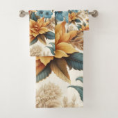 Petals & Poetry A Floral Affair Badhandtuch Set (Insitu)