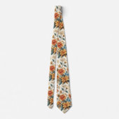 Petals & Poetry A Floral Affair Krawatte (Rückseite)