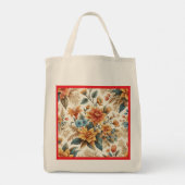 Petals & Poetry A Floral Affair Tragetasche (Rückseite)
