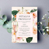 Petals & Prosecco Blumendusche Einladung