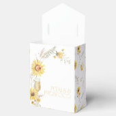 Petals & Prosecco Boho Brautparty Vielen Dank Geschenkschachtel (Geöffnet)