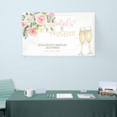 Petals & Prosecco Brautparty Banner (Messeveranstaltung)