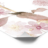 Petals Prosecco Brautparty Begrüßungszeichen Fotodruck (Ecke)