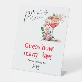 Petals Prosecco Brautparty Brunch Ratess Sockelschild