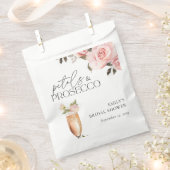 Petals & Prosecco Brautparty Geschenktütchen (Ausgeschnitten)