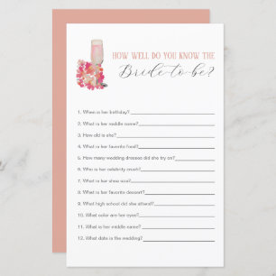 Petals & Prosecco Brautparty kennt die Braut