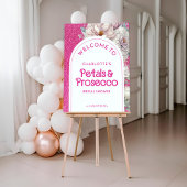 Petals & Prosecco Brautparty Poster