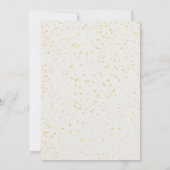 Petals & Prosecco Bridal Dusche Einladung (Rückseite)