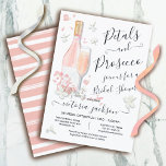 Petals & Prosecco Brunch & Bubbly Brautparty Einladung<br><div class="desc">Petals & Pink Prosecco Bridal oder Baby Dusche Einladungen. Die Prosecco-Flasche in Aquarellfarbe, das Champagnerglas und die Blütenblätter in Rosa und Weiß sind köstlich. Die Blume ist mit einem Glas Champagner gefüllt. Alle Formulierungen können an Ihre Bedürfnisse angepasst werden! Ideal für einen Brunch, ein Mittagessen oder einen Abend. Um weitere...</div>